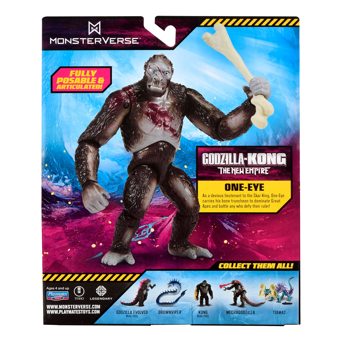 Фігурка Godzilla vs. Kong Одноокий з аксесуаром — превʼю 12
