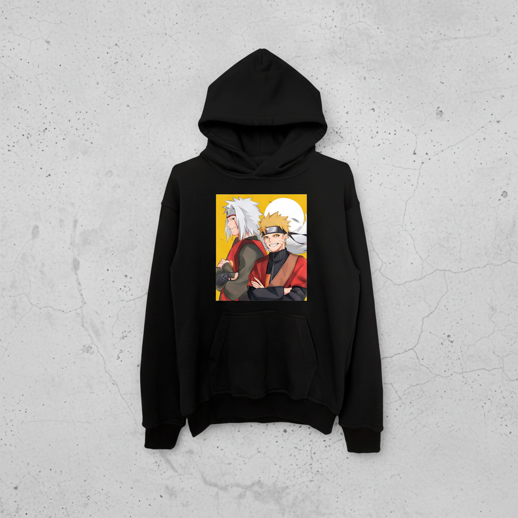 Худі Наруто (Naruto) XL чорна (12308) — превʼю 3