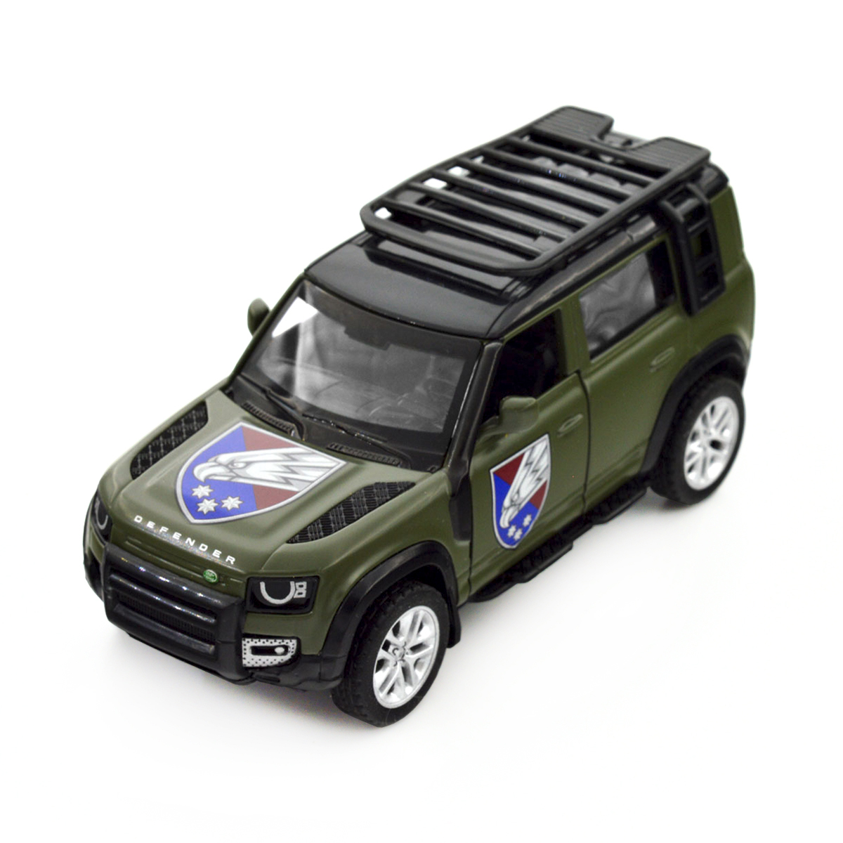 Колекційна модель Land Rover Defender 110 25 ОПДБр Techno Drive 1:43 металева — превʼю 17
