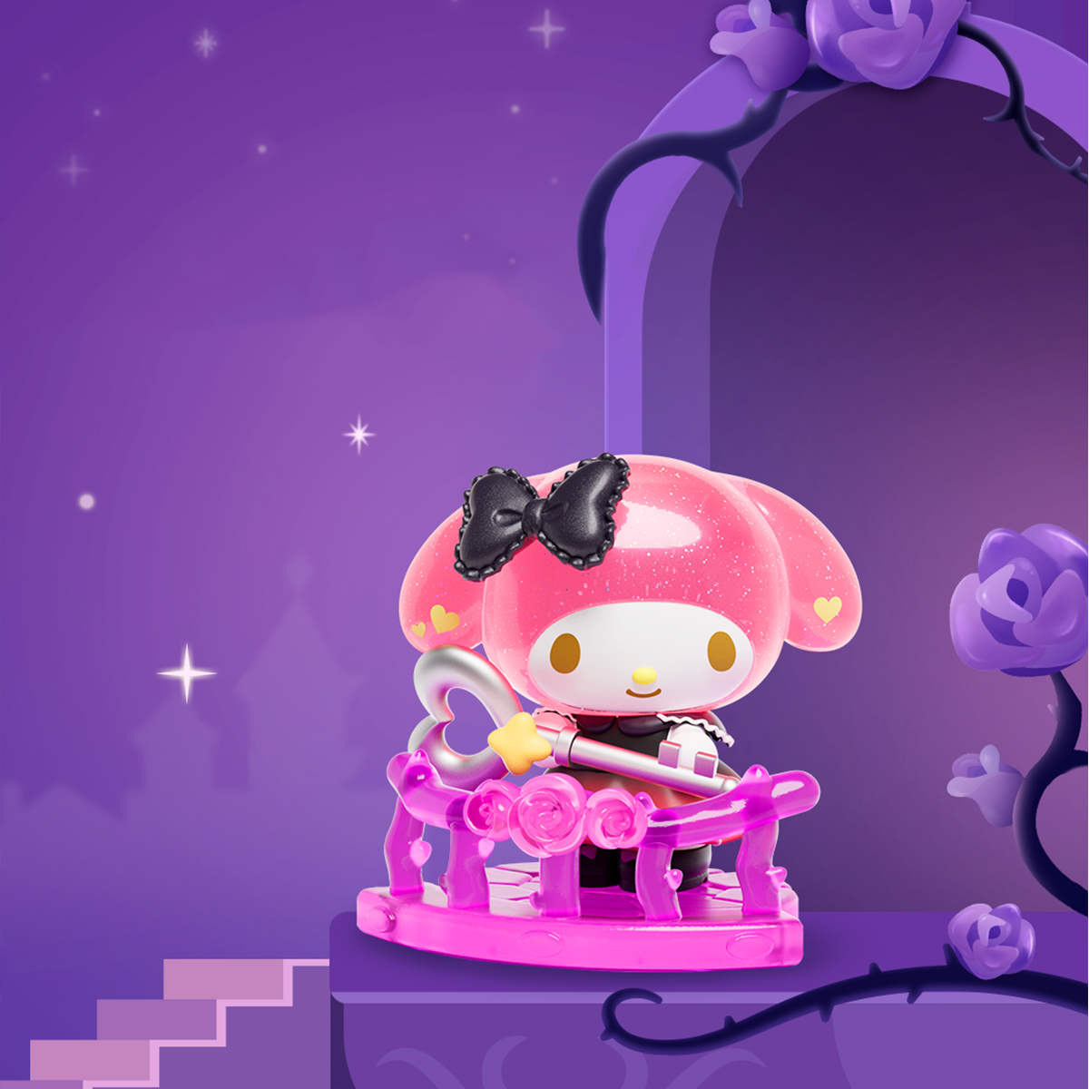 Фігурка-сюрприз Pop Top – Куромі (Kuromi) та Май Мелоді (My Melody) – 5 см — превʼю 14