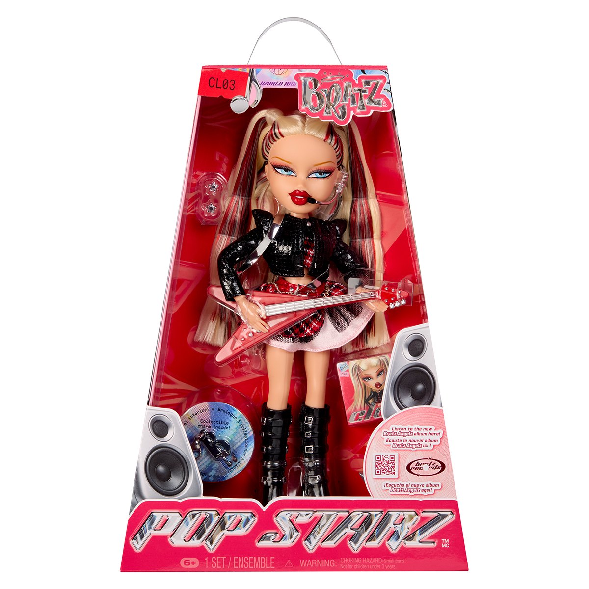 Лялька Bratz Pop Starz Хлоя з гітарою та аксесуарами 15 точок артикуляції — превʼю 17