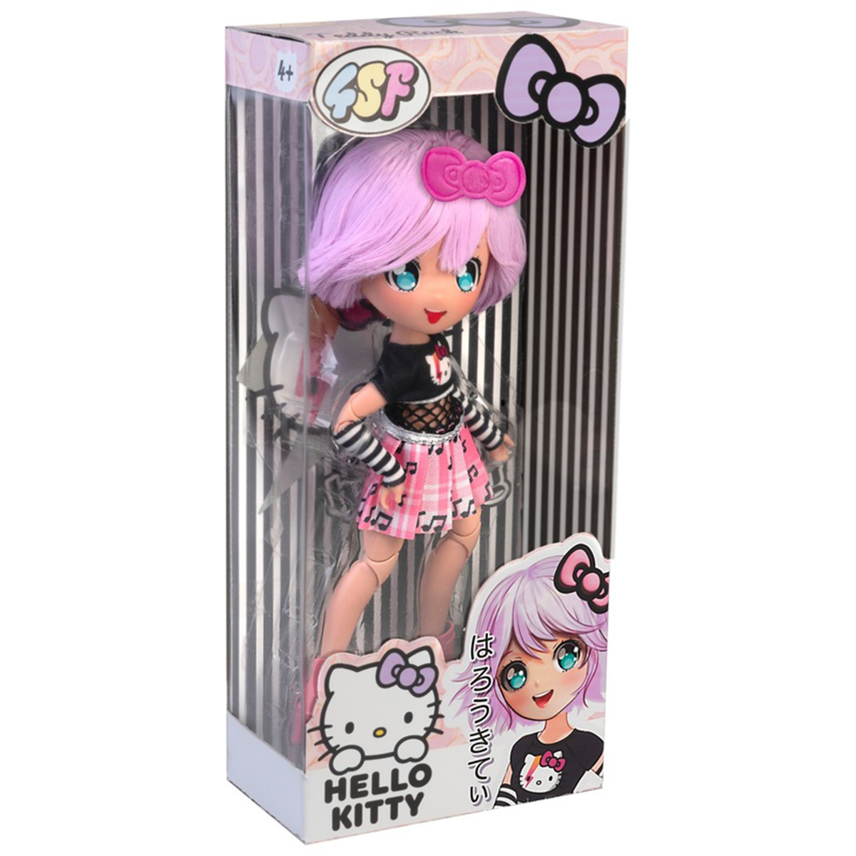 Лялька Manga Dolls Hello Kitty Тедді Рок 19,5 см — превʼю 12