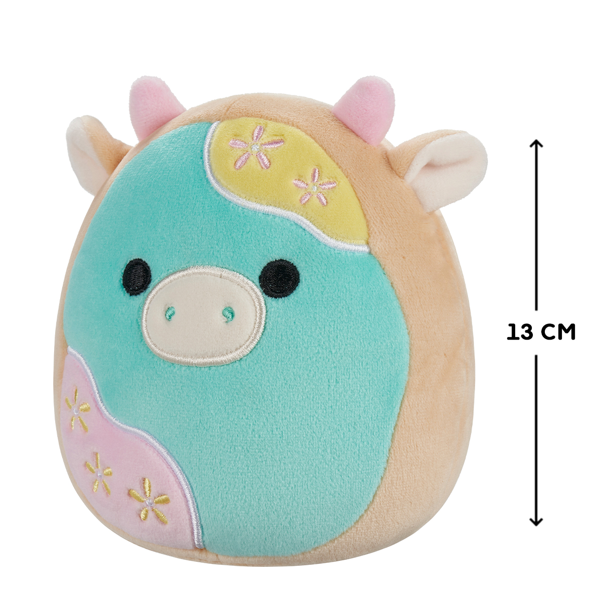 М'яка іграшка Squishmallows — Пастельна корівка (Pastel Cow) — 13 см — превʼю 9