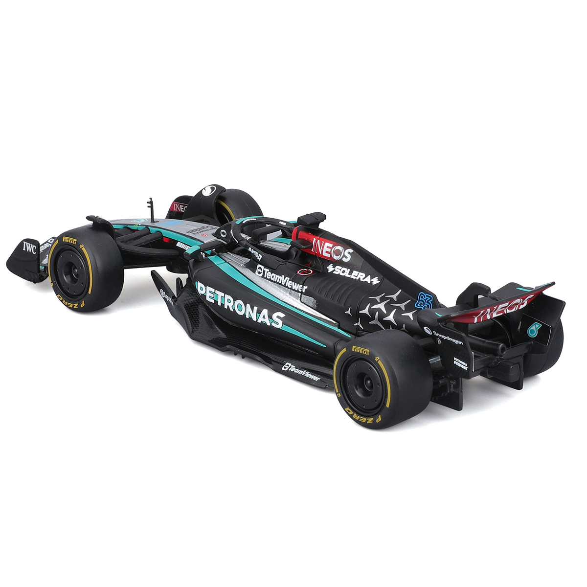 Колекційна модель Bburago Mercedes-AMG F1 W15 Performance 2024 1:43 — превʼю 21