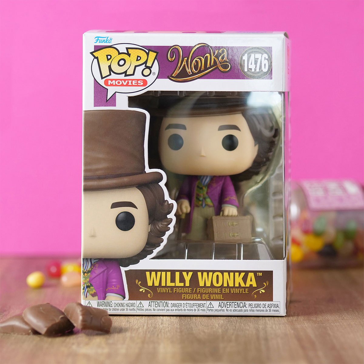 Ігрова фігурка Funko POP! Віллі Вонка 12 см — превʼю 10
