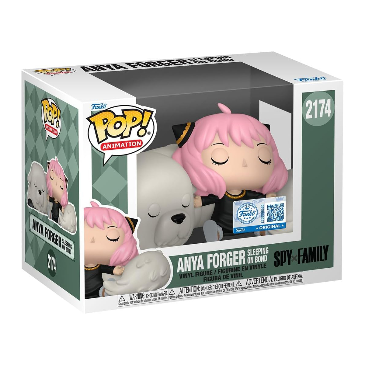 Колекційна фігурка Аня та Бонд Spy x Family Funko POP Аніме персонажі Багатоколірна — превʼю 4