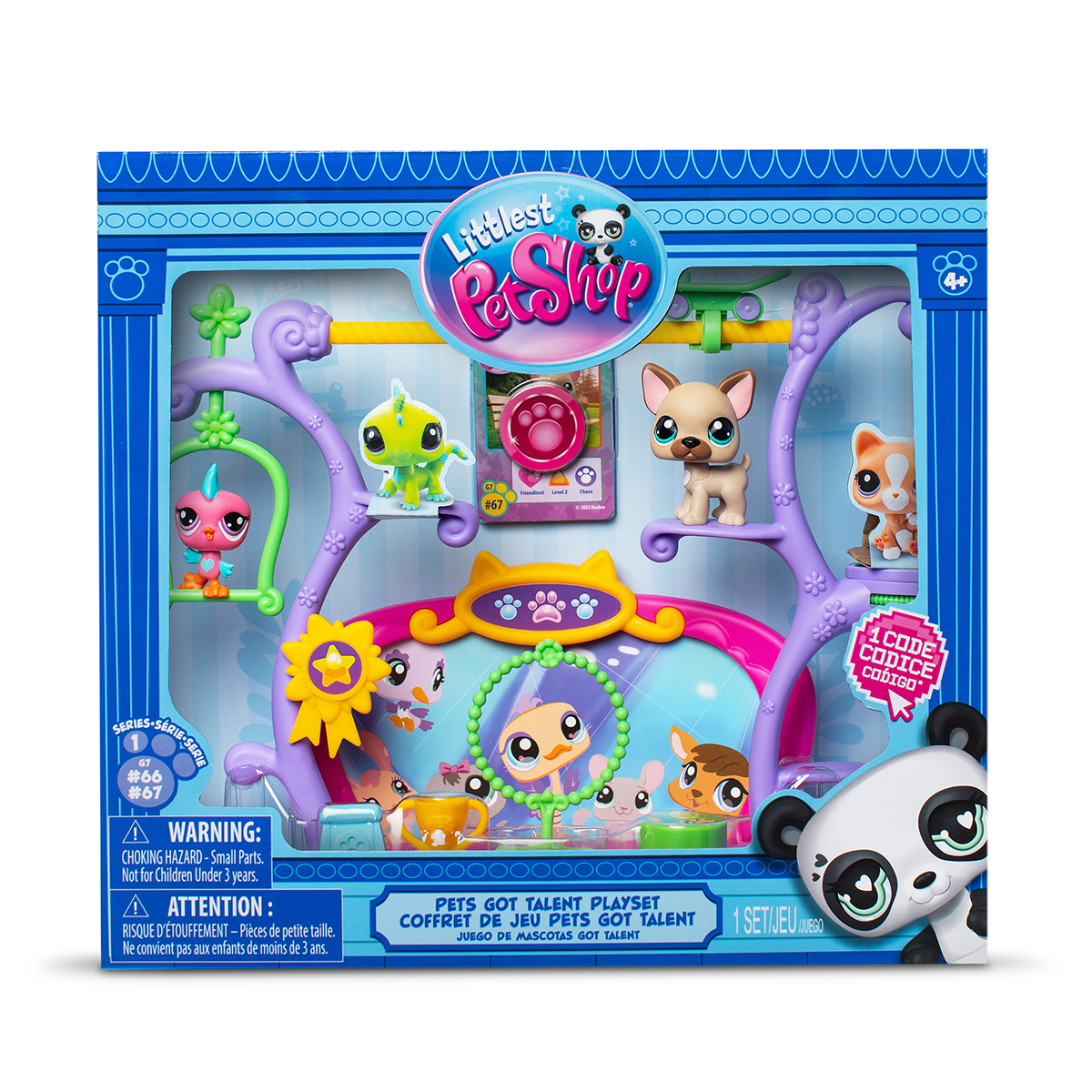 Ігровий набір Шоу талантів Hasbro Littlest Pet Shop з двома фігурками — превʼю 8