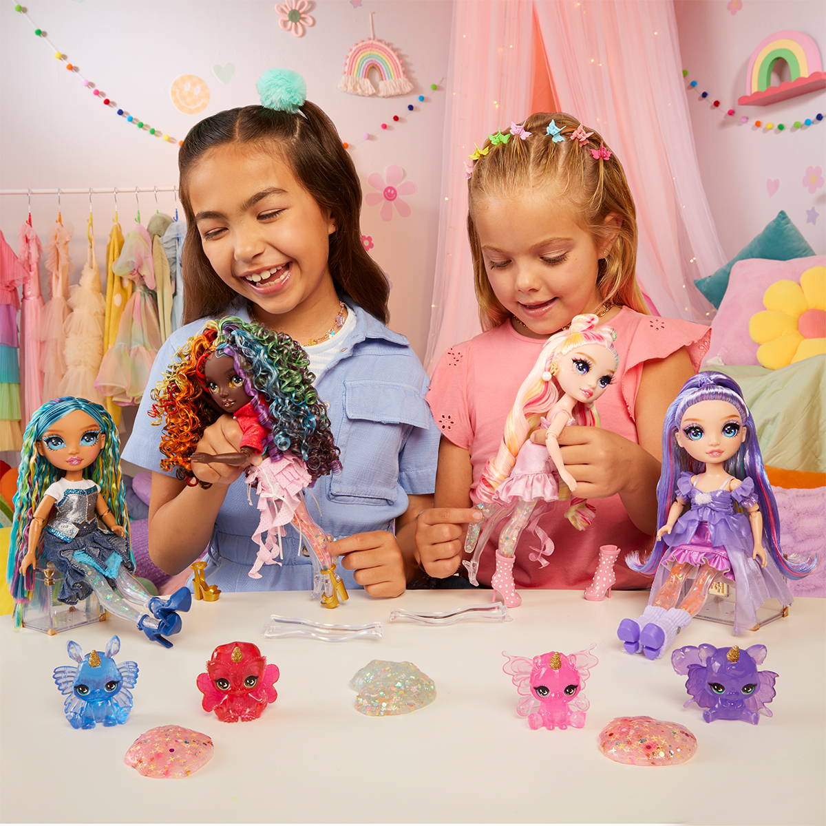 Ігровий набір лялька Rainbow High серії Rainbow Shimmers Віолетта Фіолетова — превʼю 20