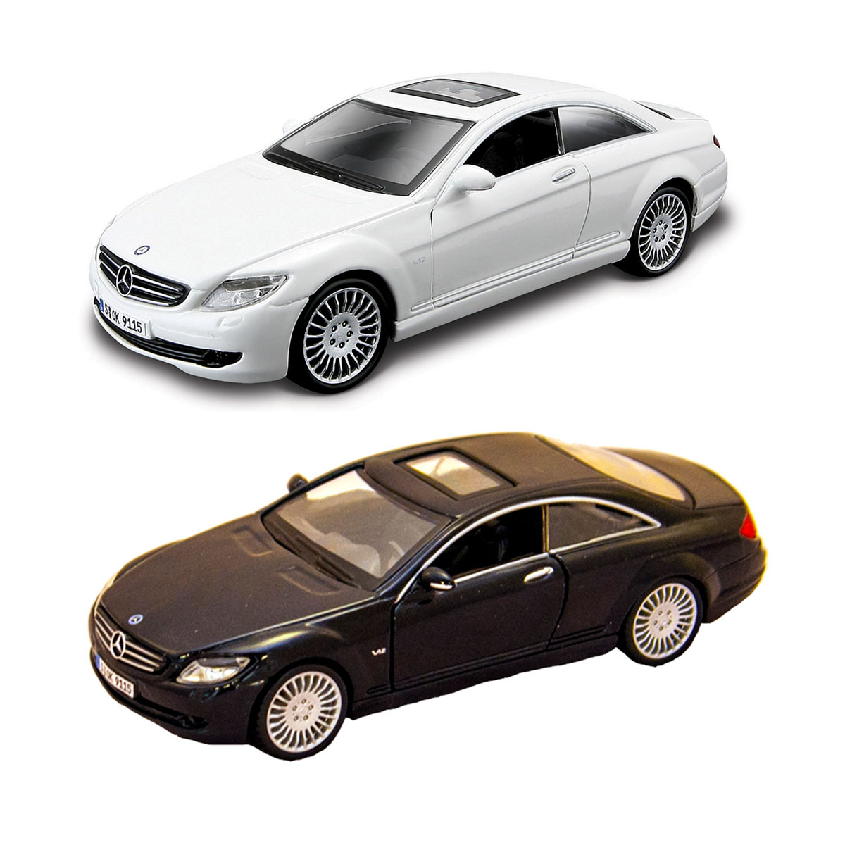 Автомодель Mercedes-Benz CL-550 Bburago Street Fire 1:32 металева — превʼю 20