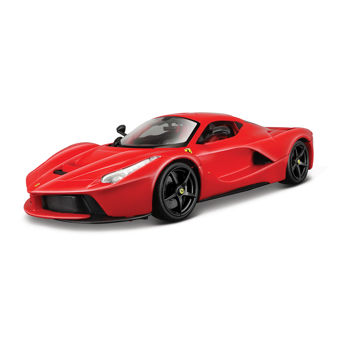Колекційна автомодель Bburago LaFerrari 1:18 червона з металевим корпусом — превʼю 7
