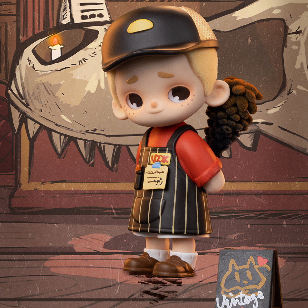 Колекційна фігурка 52Toys NOOK Вінтажна крамниця — Nook та Jiumu — 9 см — превʼю 14