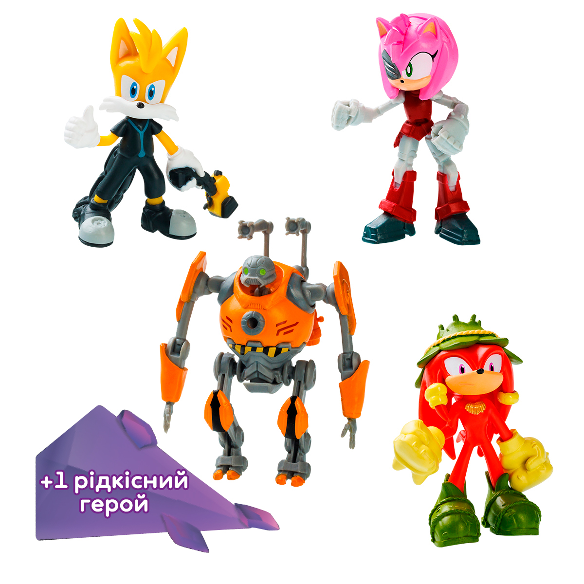 Набір ігрових фігурок Sonic Prime з 5 персонажів — превʼю 4
