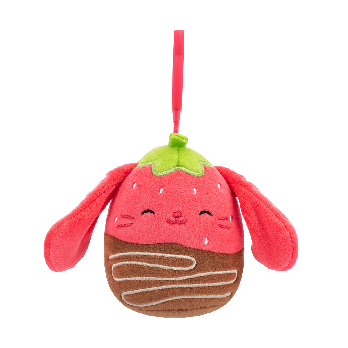 М'яка іграшка Squishmallows – Кролик Гунда (Gunda The Rabbit) – на кліпсі — превʼю 8