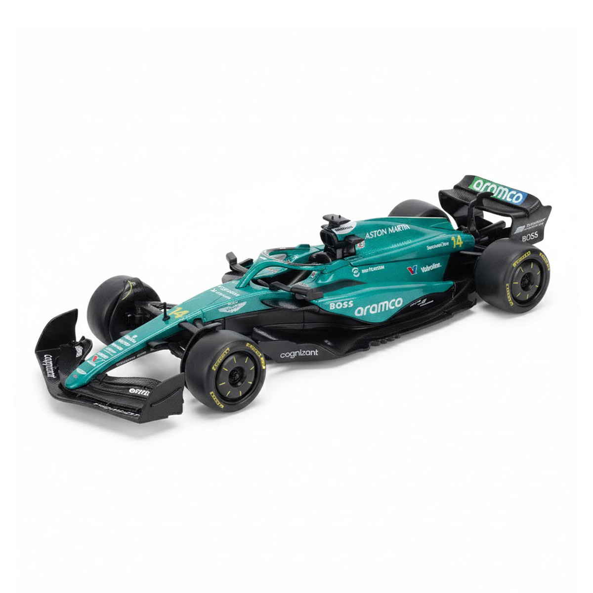 Автомодель Techno Drive Aston Martin F1 2024 металева 1:24 Бірюзова — превʼю 16