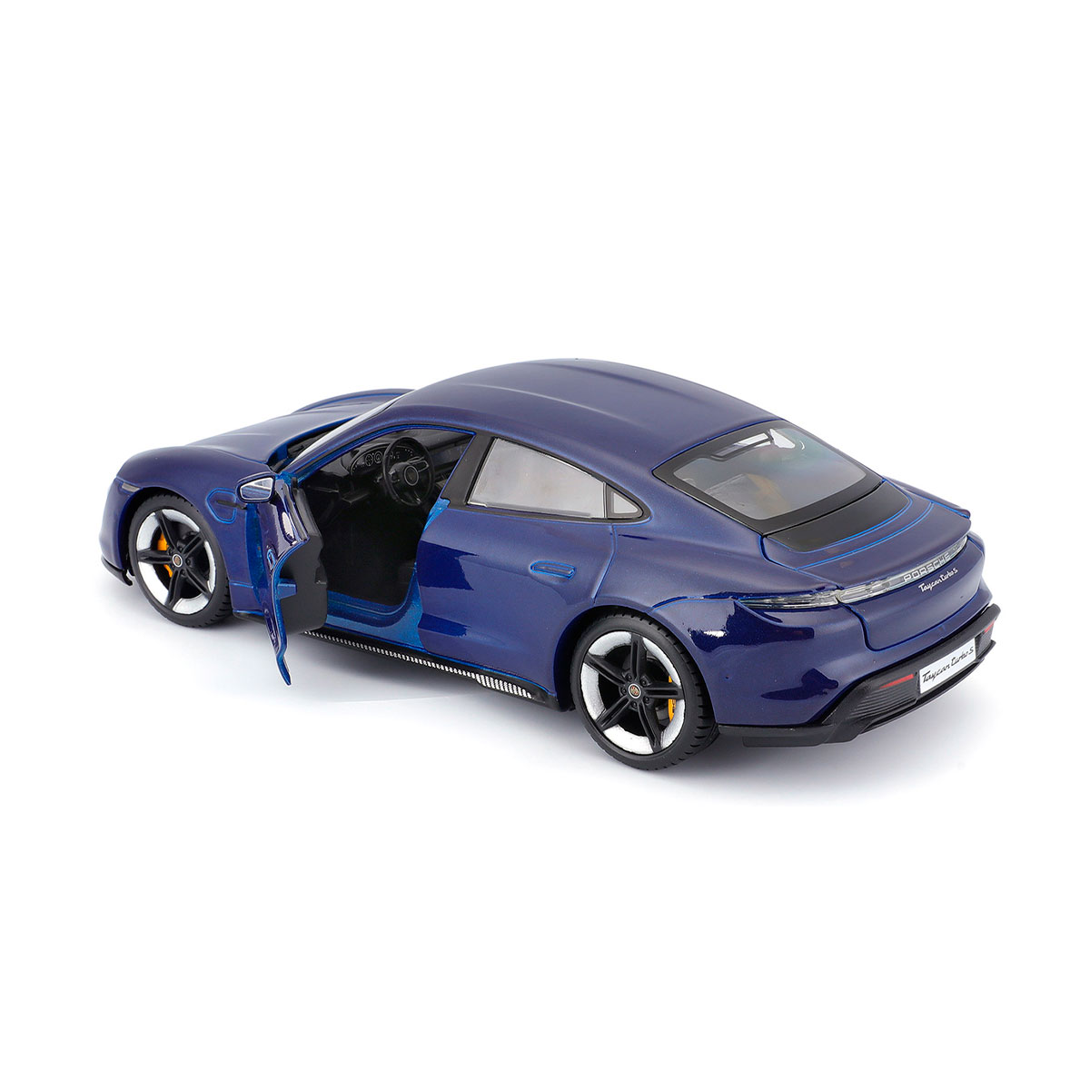 Автомодель Porsche Taycan Turbo S Bburago 1:24 металева — превʼю 11