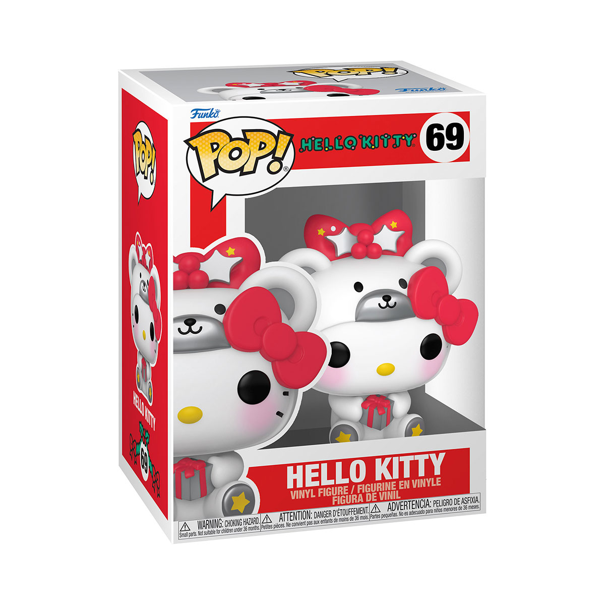Колекційна ігрова фігурка Funko Pop - Hello Kitty у костюмі ведмедя Багатоколірна — превʼю 10