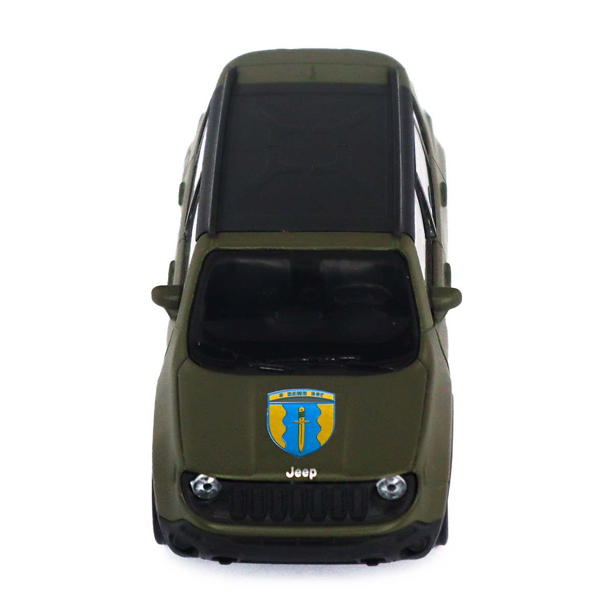 Колекційна автомодель Jeep Renegade Trailhawk Айдар TechnoDrive 1:40 металева — превʼю 31