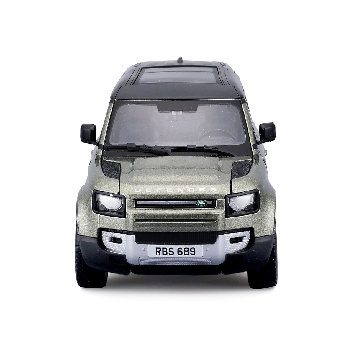 Автомодель Land Rover Defender 110 2022 Bburago 1:24 Зелений металік — превʼю 9