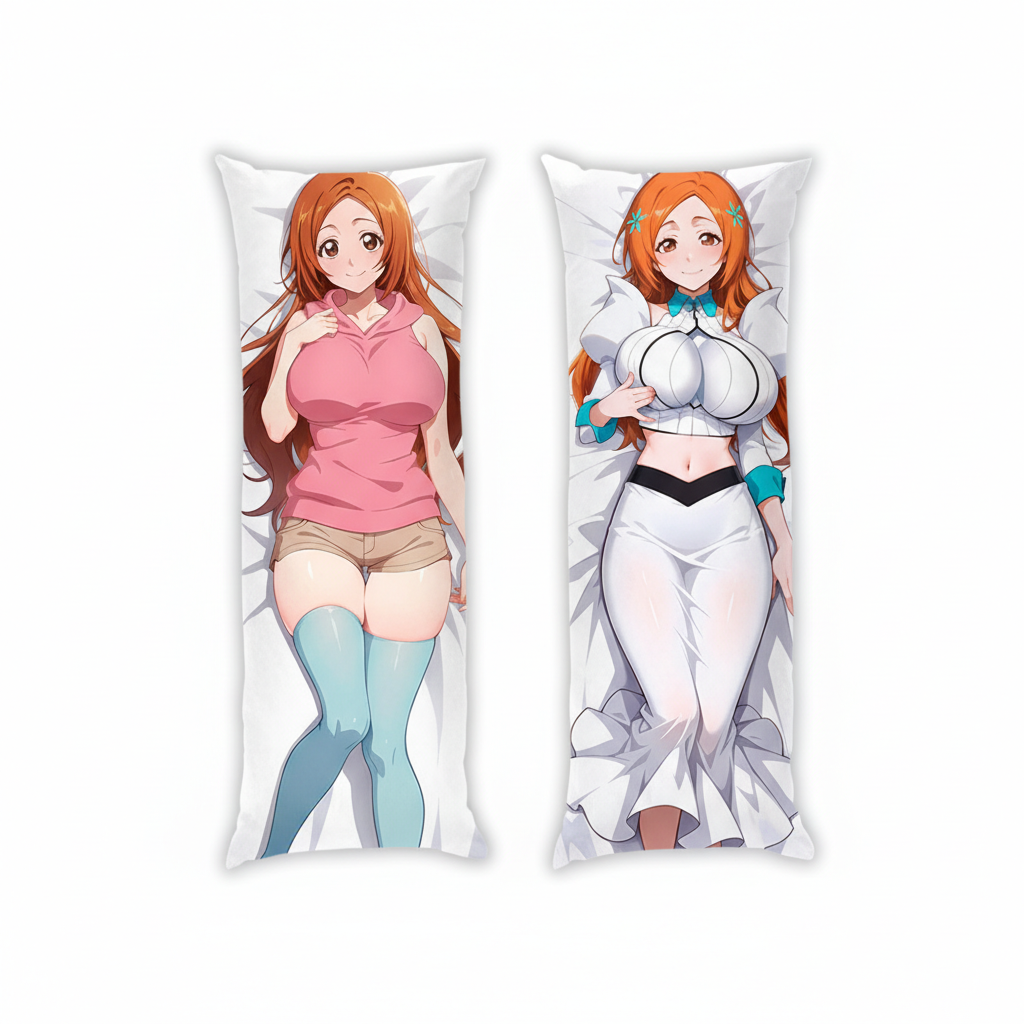 Подушка дакімакура Оріхіме Іное Orihime Inoue Бліч Bleach 13х34 см — превʼю 4