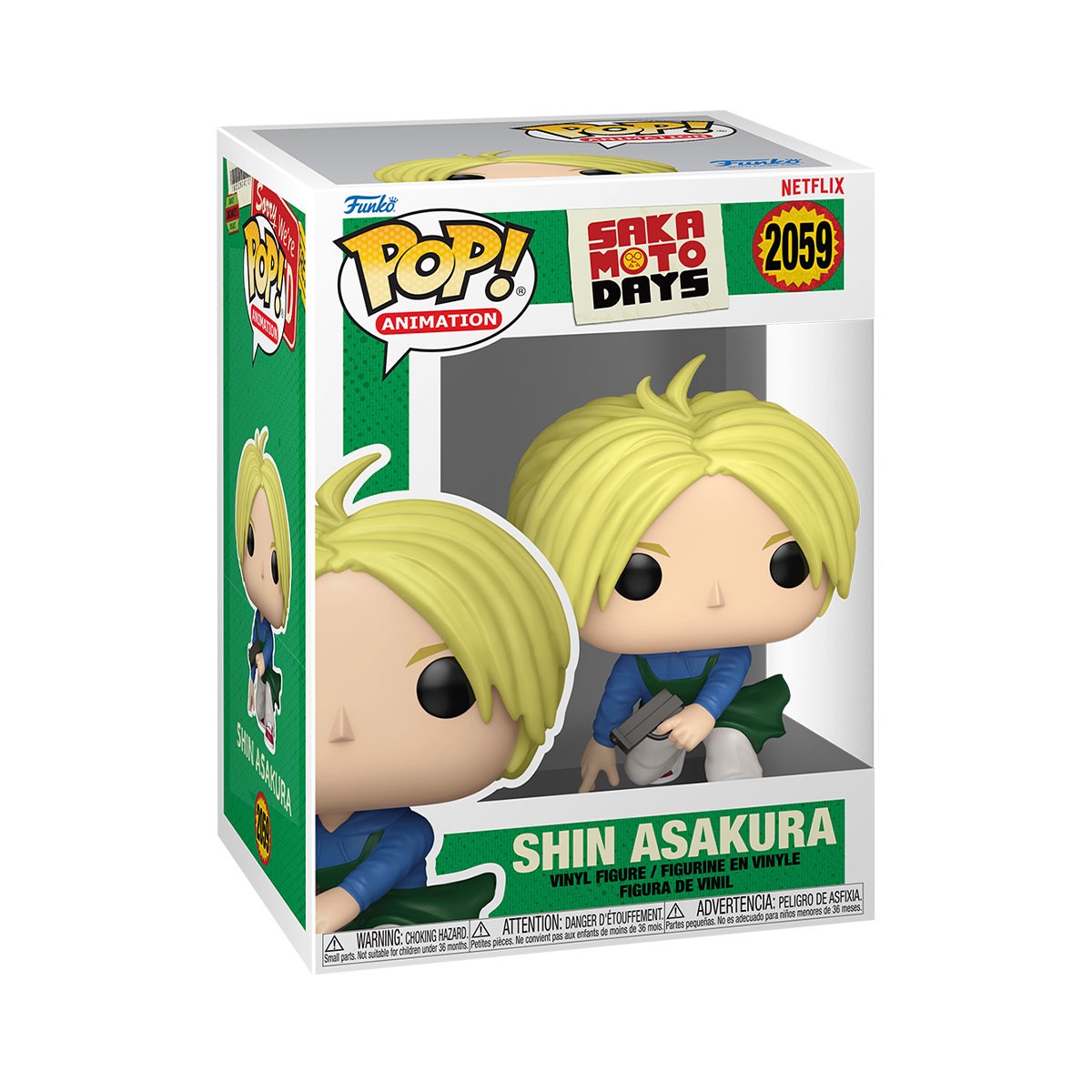 Фігурка Шін Асакура (Shin Asakura) — Funko Pop — Sakamoto Days — превʼю 4
