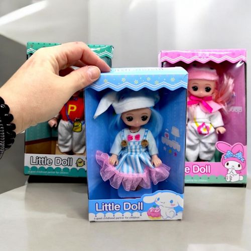 Лялька Аніме Sanrio 15 см з рухомими кінцівками у костюмі — превʼю 2