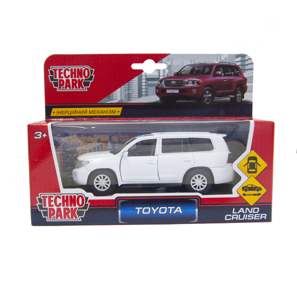 Автомодель Toyota Land Cruiser Techno Park 1:32 металева — превʼю 29