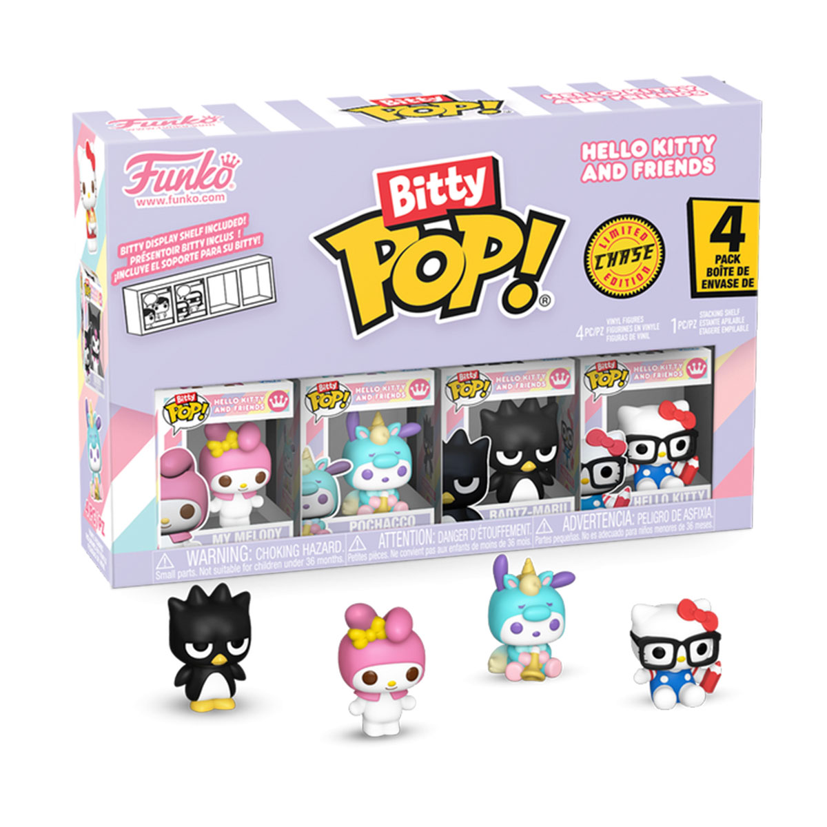 Набір фігурок Funko Bitty Pop — Моя Мелоді (My Melody) — 2,5 см в асортименті — превʼю 4