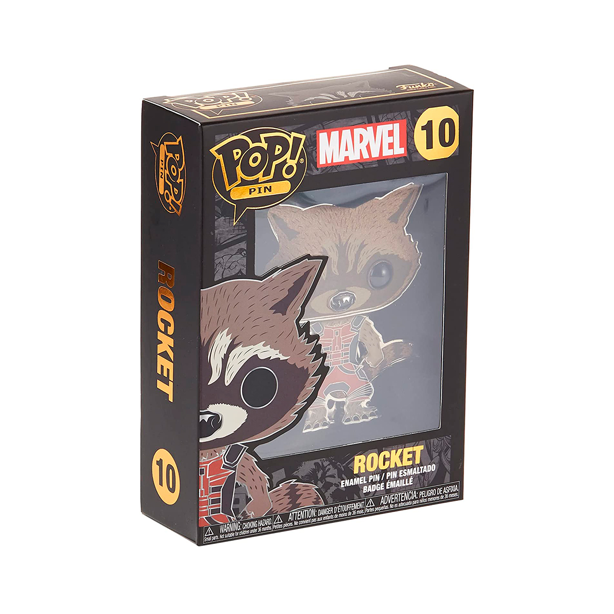 Колекційна фігурка Funko Pop Marvel - Єнот Ракета Rocket Raccoon фігурка — превʼю 10