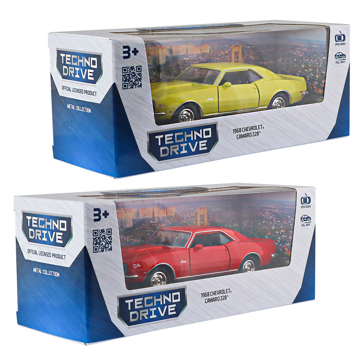 Автомодель Chevrolet Camaro Z28 1968 Techno Drive металева 1:43 — превʼю 23