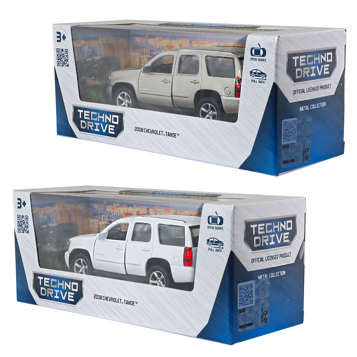 Автомодель Chevrolet Tahoe 2008 Techno Drive металева 1:43 — превʼю 21