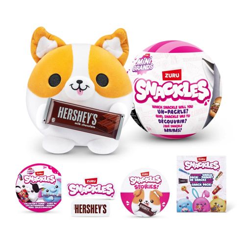 М'яка іграшка-сюрприз Snackle серія 2 Mini Brands 11.5 см Різнобарвна — превʼю 3