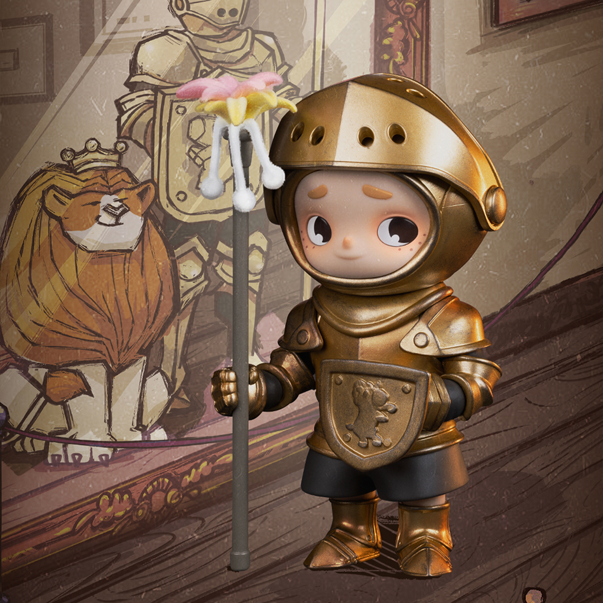 Колекційна фігурка 52Toys NOOK Вінтажна крамниця — Nook та Jiumu — 9 см — превʼю 21