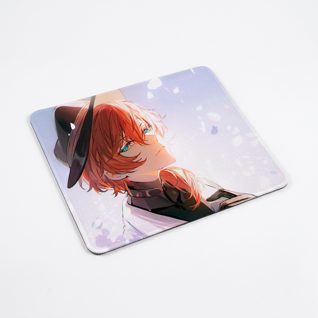 Килимок для миші Бродячі пси літературні генії Bungou Stray Dogs Чуя Накахара 24*20 см 9731536-04-026 — превʼю 2