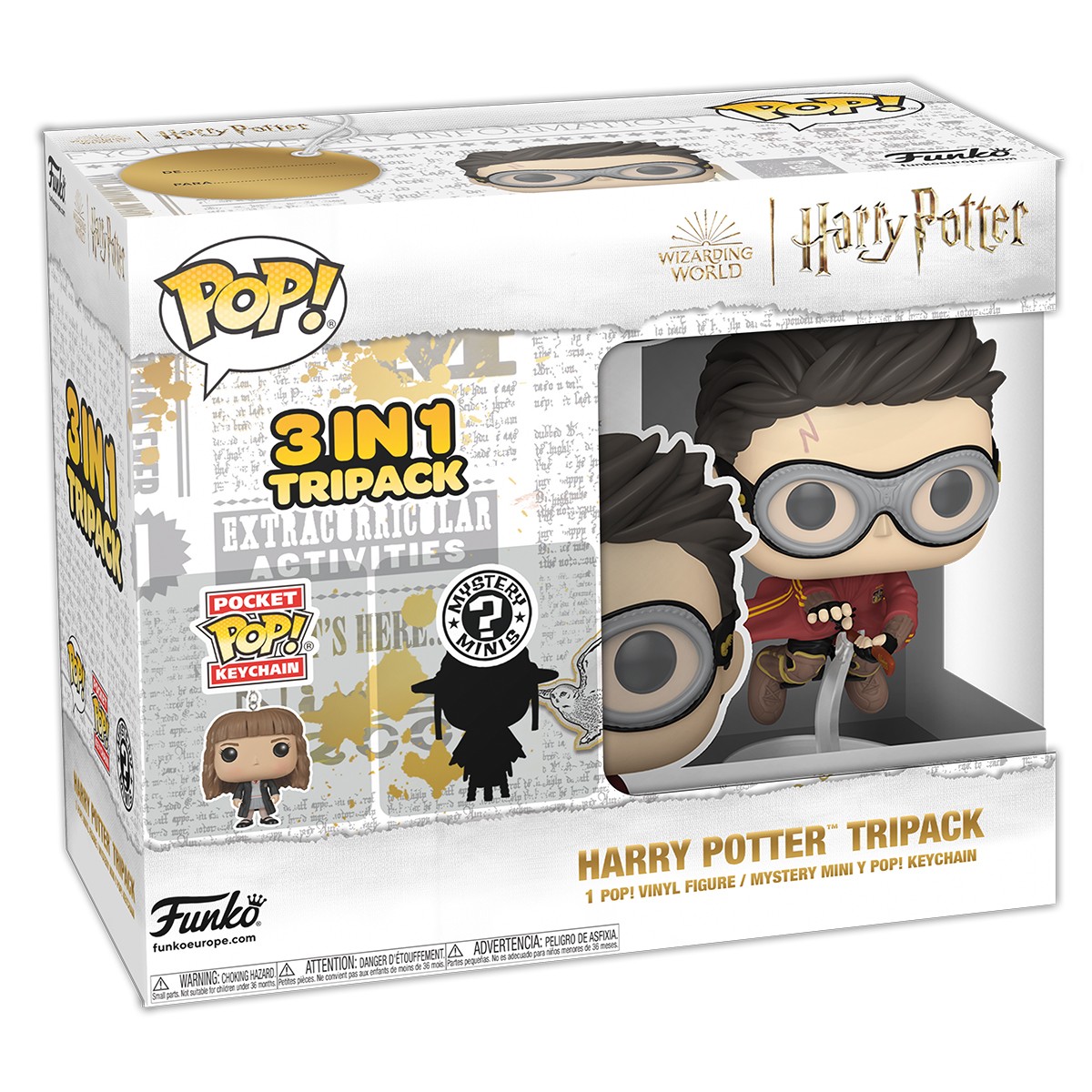 Ігровий набір Funko Bundle Box Гаррі Поттер 3 фігурки — превʼю 1