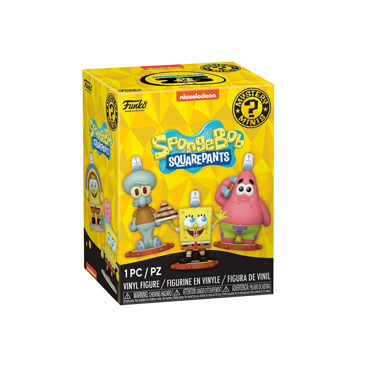 Ігрова фігурка колекційна Funko Mystery Minis SpongeBob - Губка Боб Кольорова — превʼю 5