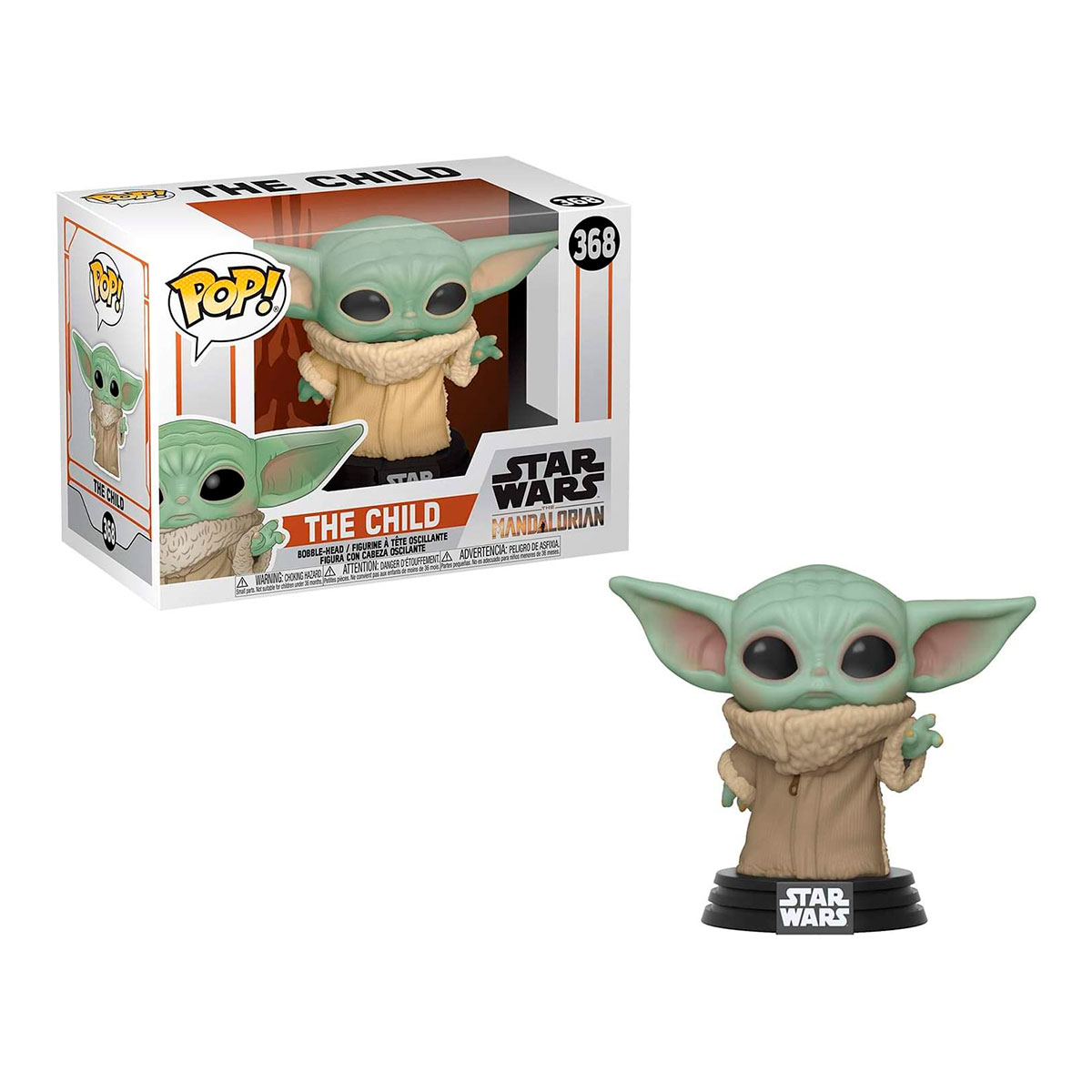 Колекційна ігрова фігурка Funko Pop The Mandalorian Baby - Зоряні війни — превʼю 4