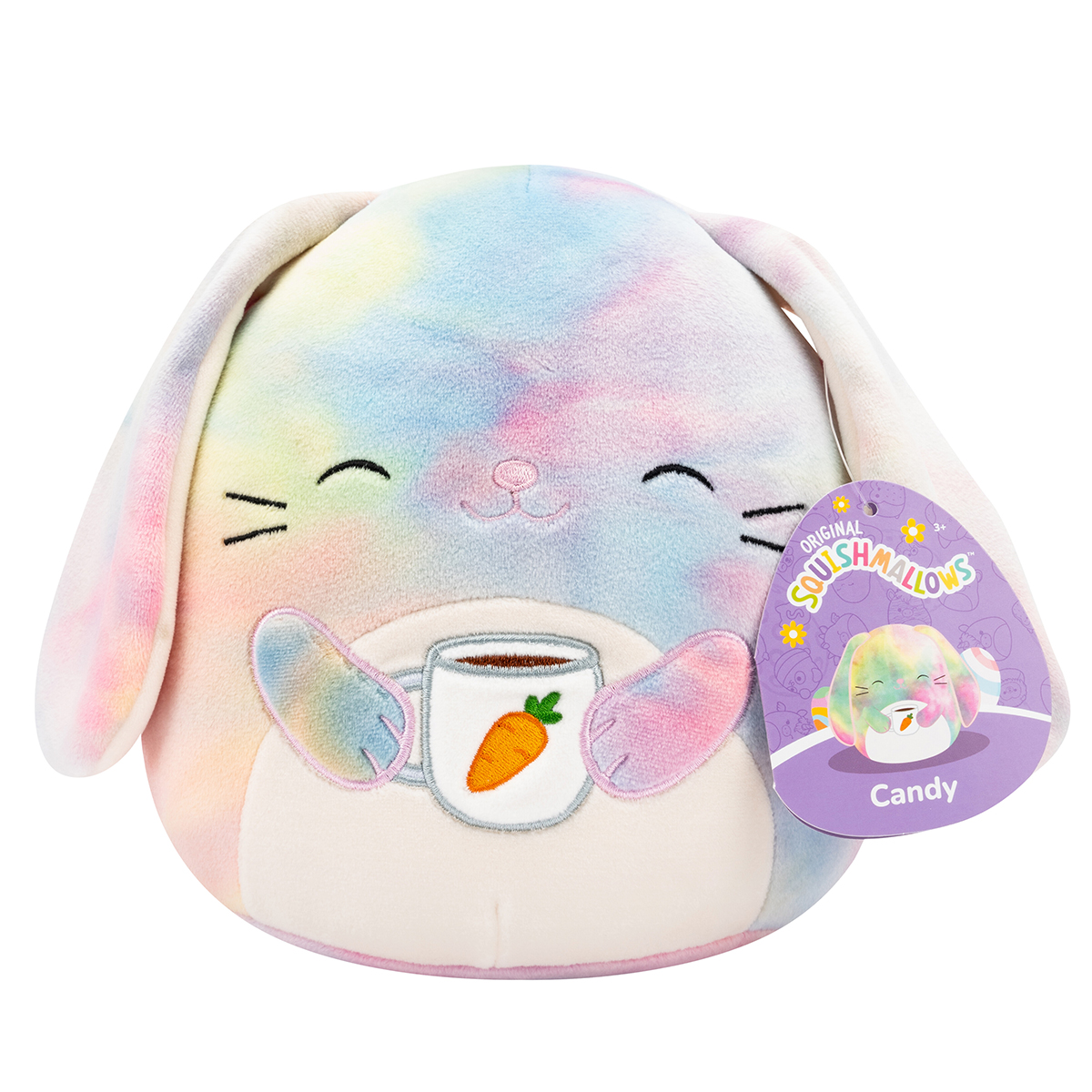 М'яка іграшка Squishmallows – Кролик Кенді (Candy the Rabbit) – 19 см — превʼю 14