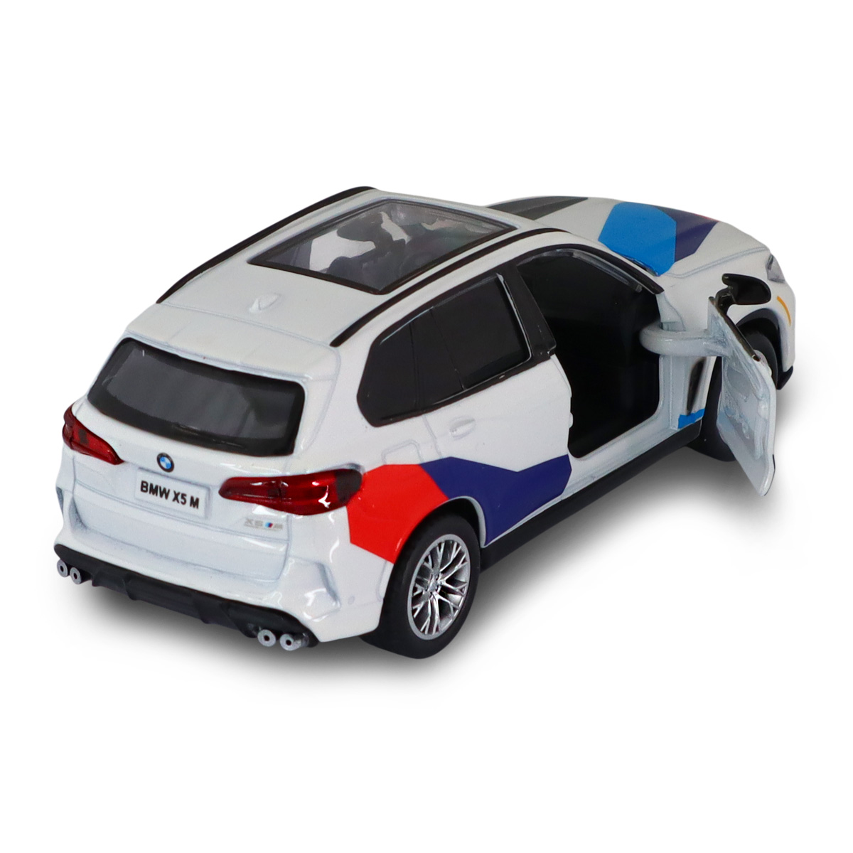Автомодель BMW X5 M Techno Drive металева 1:43 Біла — превʼю 17