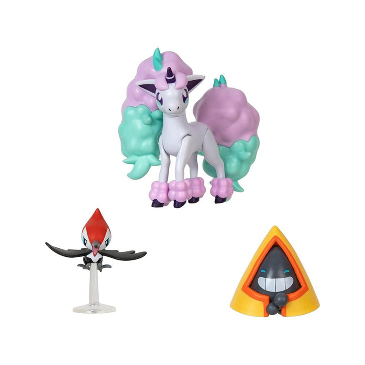 Набір ігрових фігурок Pokemon Снорант Пікіпек Поніта 3 шт — превʼю 4