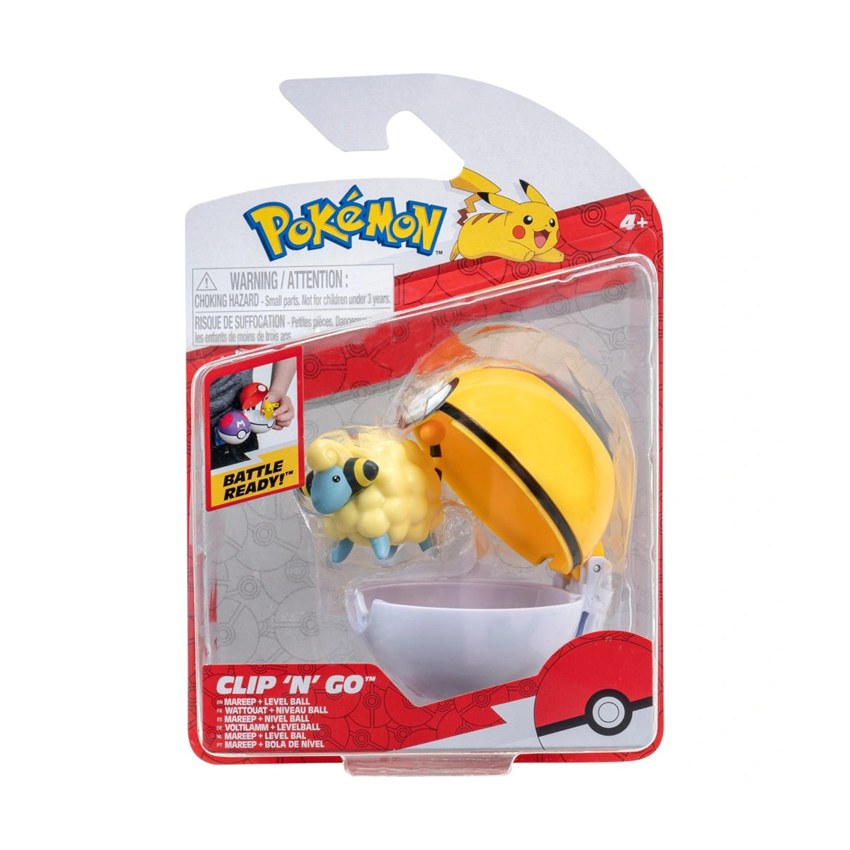 Ігровий набір Pokemon W14 з фігуркою Маріп та покеболом 5 см Jazwares — превʼю 6