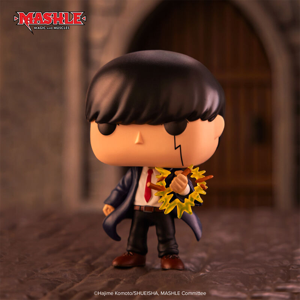 Колекційна фігурка Funko POP - Mashle Magic and Muscles Mash Burnedead — превʼю 6