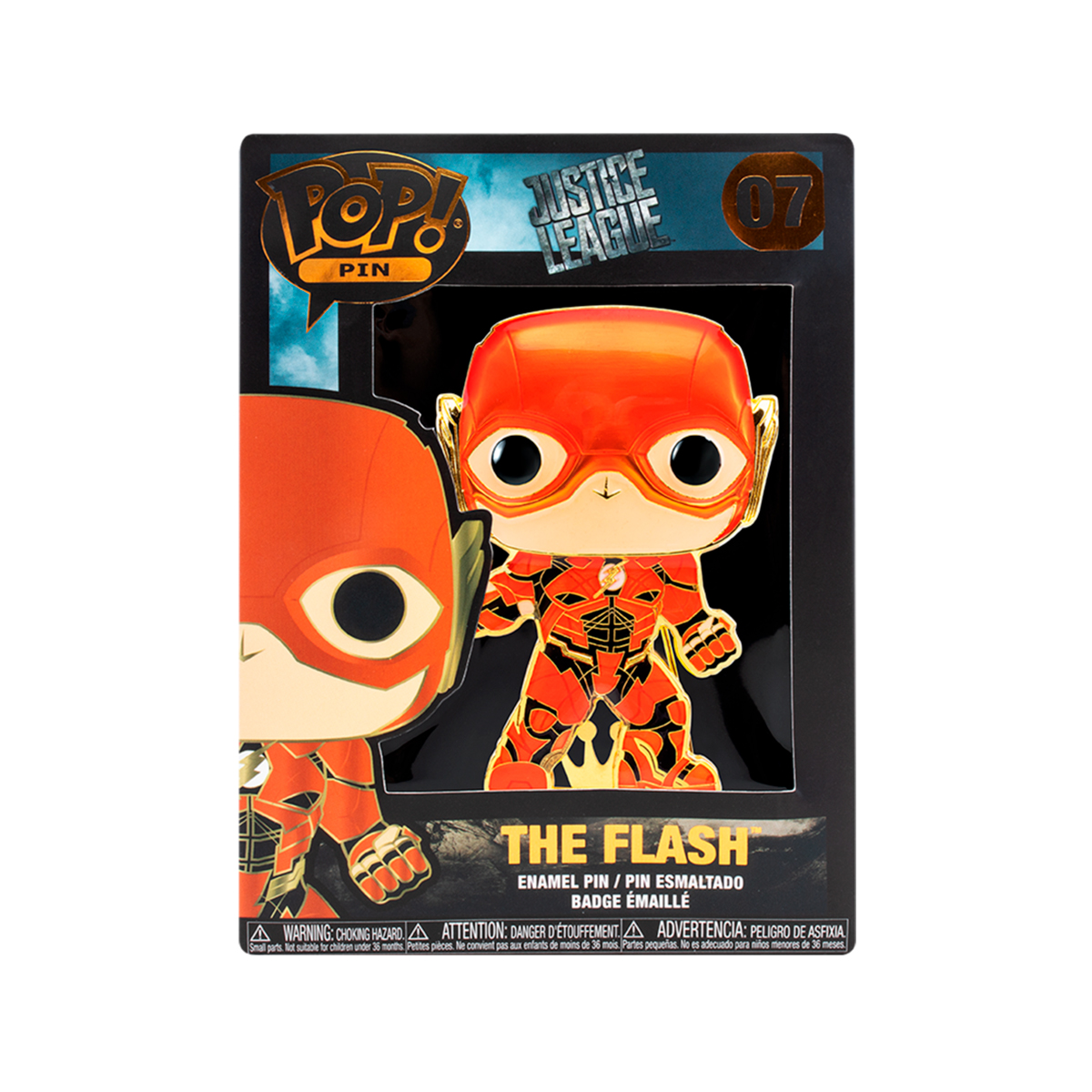Колекційний пін Funko Pop DC Comics - Flash Флеш для справжніх фанатів — превʼю 6