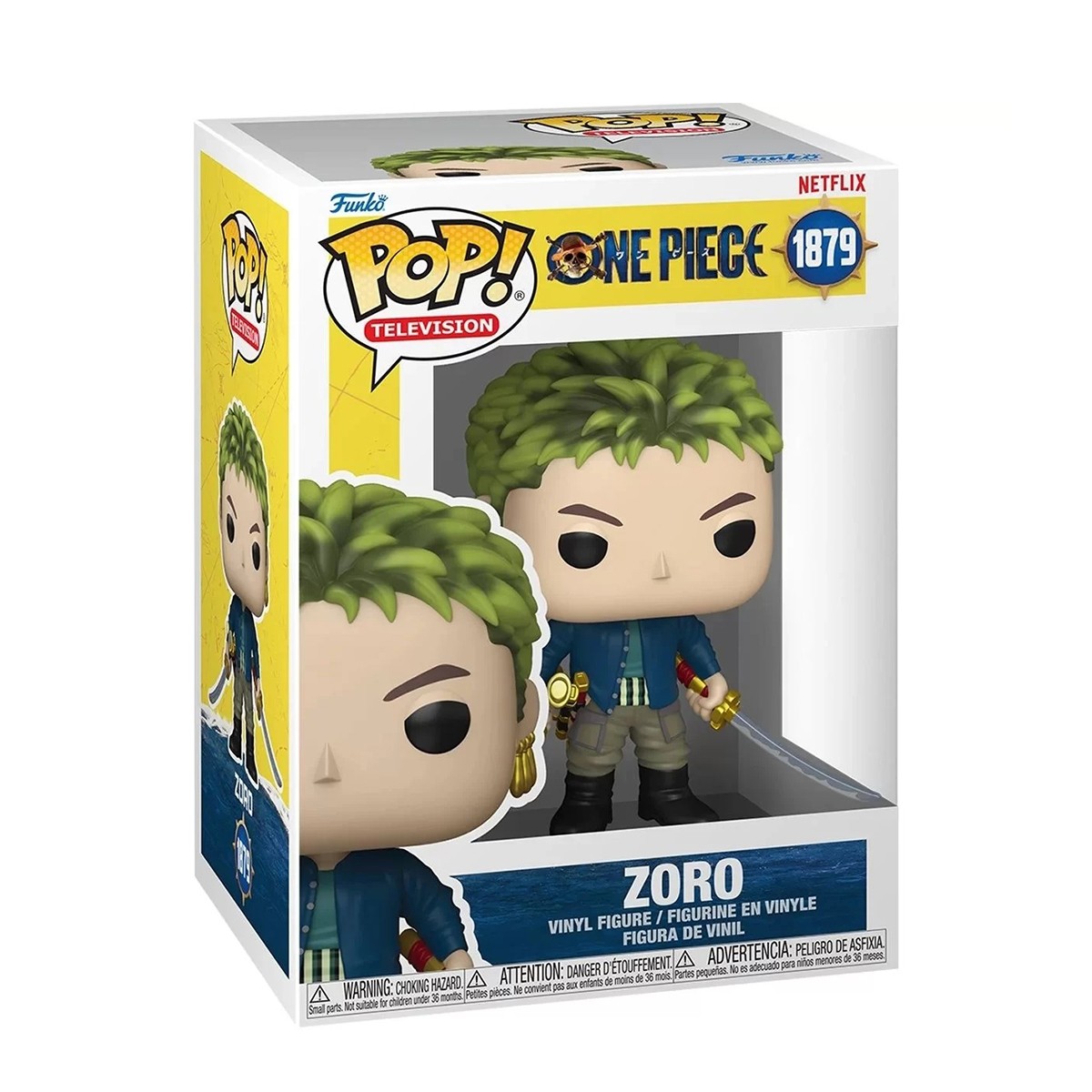 Колекційна ігрова фігурка Funko POP One Piece Ван Піс - Roronoa Zoro Зоро — превʼю 4