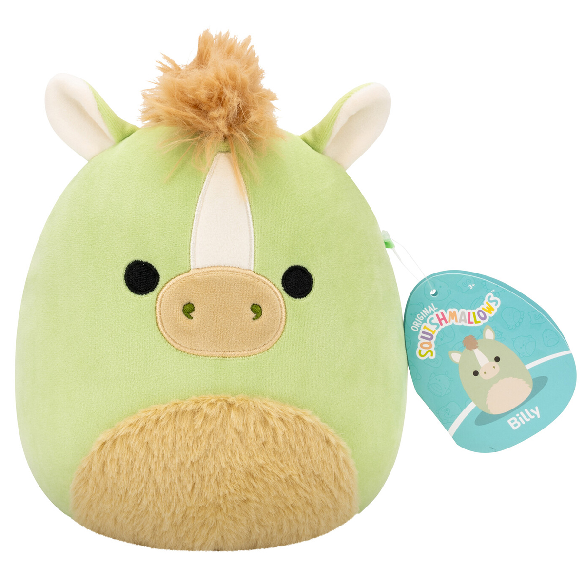 М'яка іграшка Squishmallows Кінь Біллі 19 см — превʼю 14