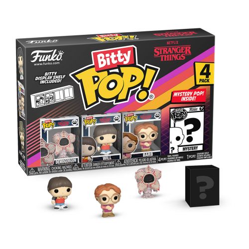 Набір ігрових фігурок Funko Bitty Pop! Дивні дива 4 шт вінілові — превʼю 2