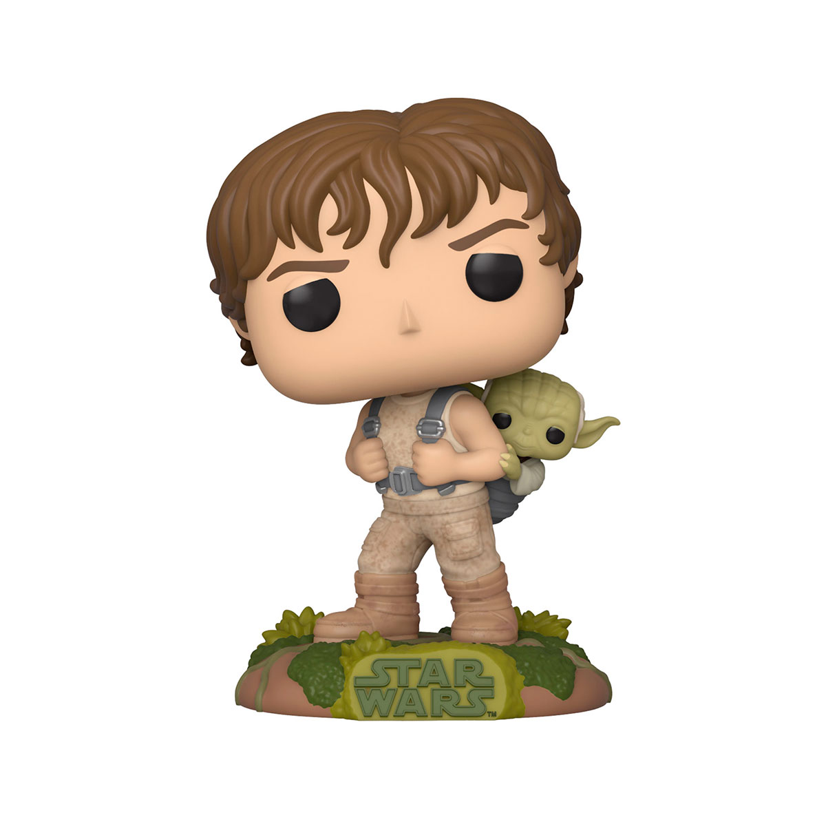 Ігрова фігурка Funko POP! Люк з Йодою 9,6 см — превʼю 1