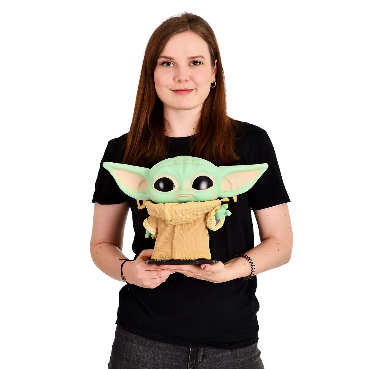 Колекційна ігрова фігурка The Mandalorian - Малюк Baby Yoda Funko Зелений — превʼю 9