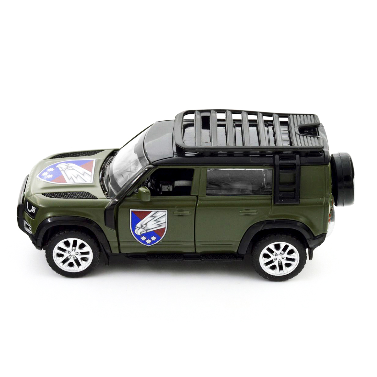 Колекційна модель Land Rover Defender 110 25 ОПДБр Techno Drive 1:43 металева — превʼю 25