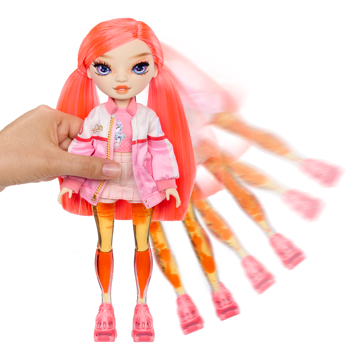 Ігровий набір лялька Rainbow High Sparkle Shine Доун з аксесуарами Рожевий — превʼю 12