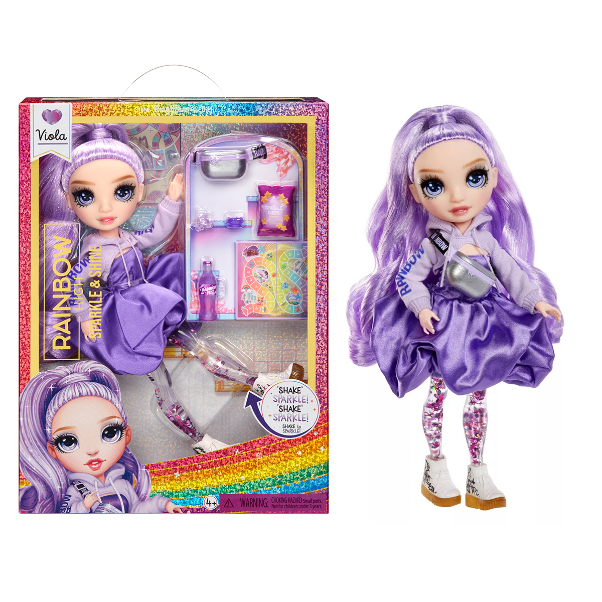Лялька Rainbow High серії Sparkle & Shine - Віола — превʼю 8